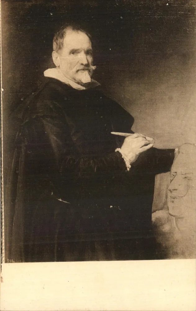 Der Bildhauer Martínez Montañés — Velázquez — Museo del Prado — n° 1194 - Vorderseite