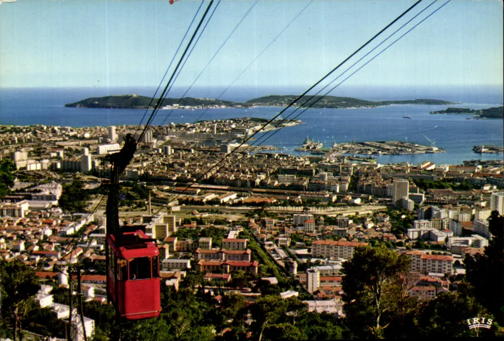 Übersicht der Stadt und des Hafens — Toulon (Var) — IRIS - Vorderseite