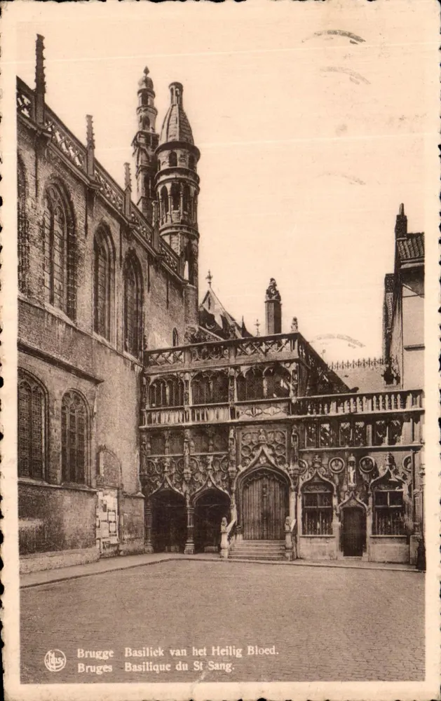 Bruges — Basílica do Santo Sangue — Editor Thill, n° 31 - Frente
