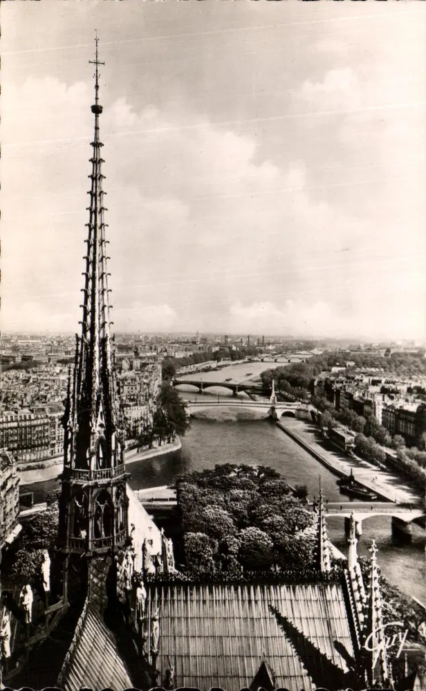 Paris und seine Wunder — Die Seine oberhalb der Notre-Dame — Künstlerische Ausgaben « Guy » - Vorderseite