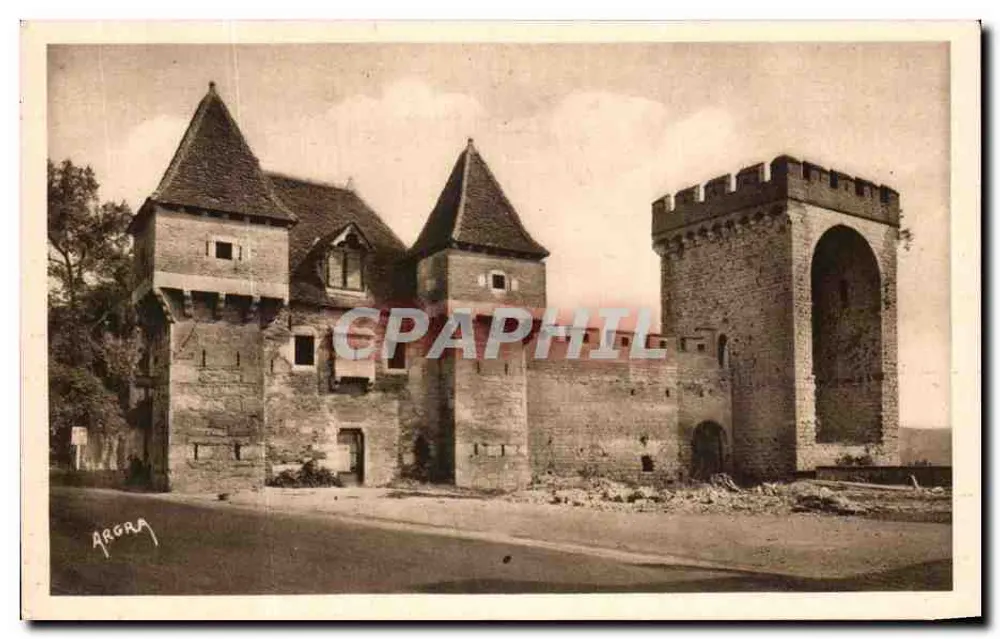 La Barbacane und die Turm der Hängenden — Cahors — Les Arts Graphiques, 14, rue de la Concorde - Vorderseite