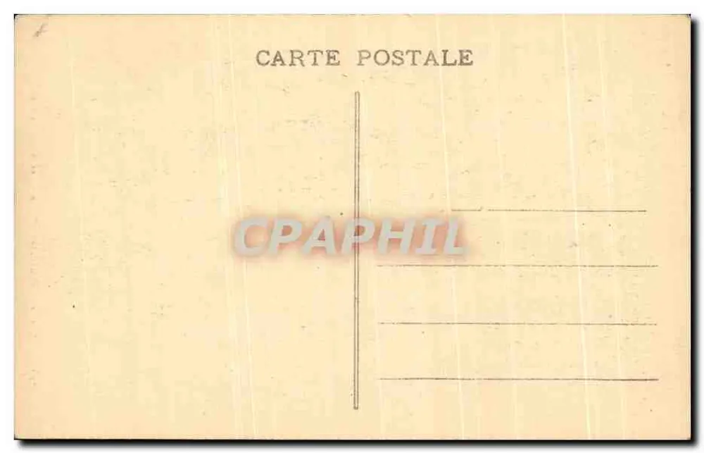 Tal der Romanche — Aufnahme von unten der Grave — Miss Jolbert, Verlag Gap, Nr. 101 - Rückseite