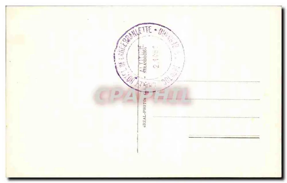 Mont Blanc (italienische Seite) — von der Spitze Lantebranlette aus gesehen — Verlag Cap, Nr. 14 La Tarentaise - Rückseite