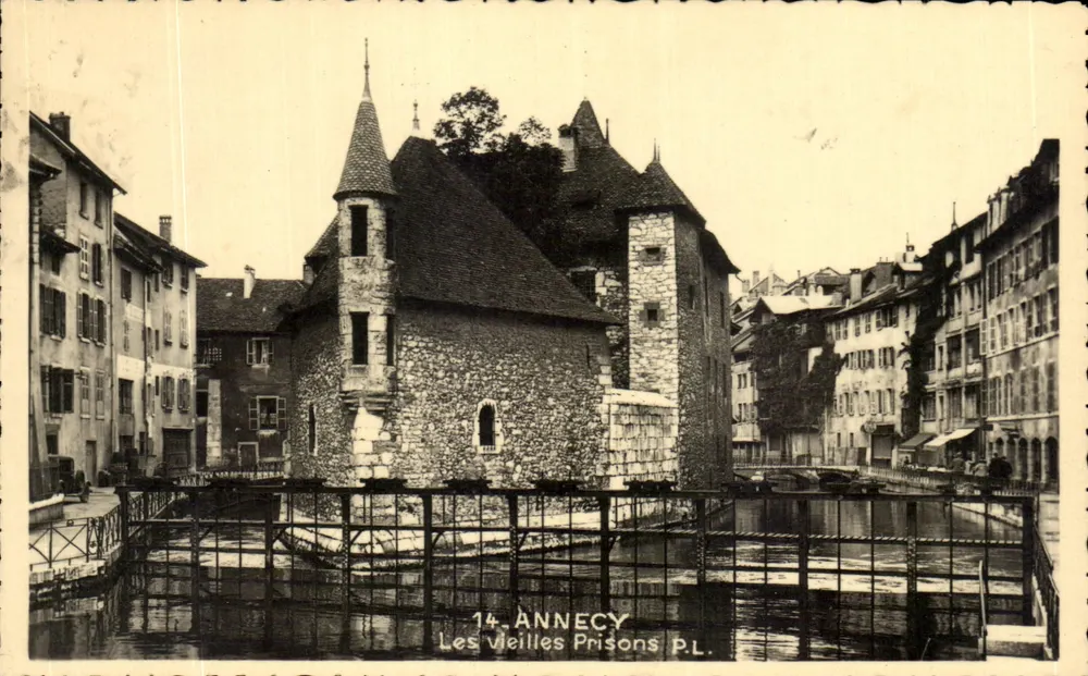 As Velhas Prisões — Annecy — P.L. n°14 - Frente