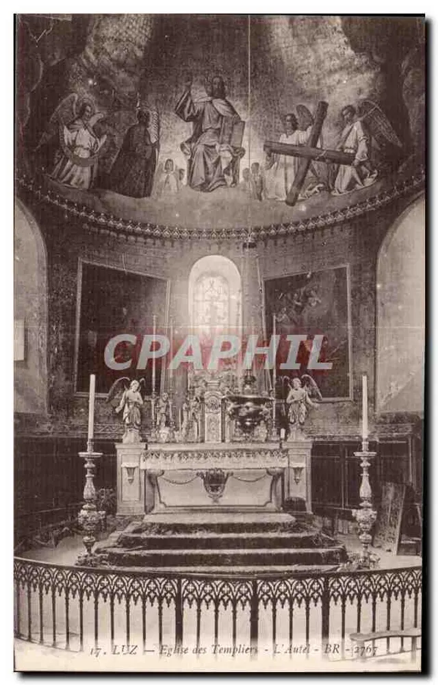 Luz — Igreja dos Templários — O Altar — BR - 2707 - Frente
