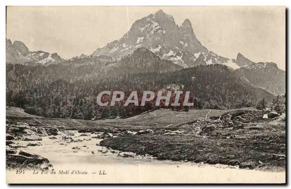 O Pic du Midi d'Ossau — LL — n° 194 - Frente