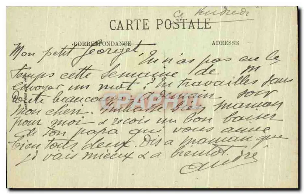 O Pic du Midi d'Ossau — LL — n° 194 - Verso