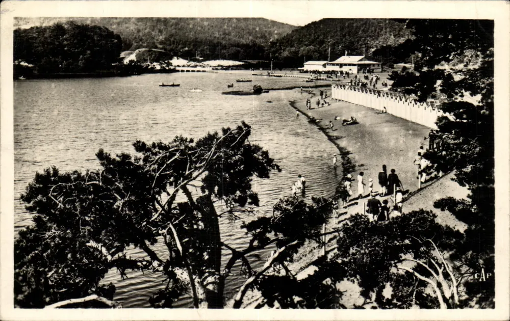 Lago Chambon — A Praia — As Cabines — C.A.P. — n°131 - Frente