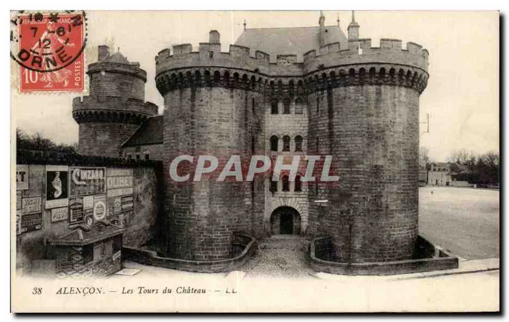 Alençon — As Torres do Castelo — LL - Frente