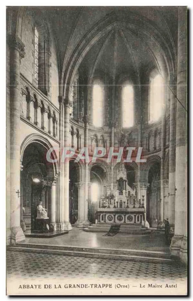 Abtei La Grande-Trappe (Orne) — Der Hochaltar - Vorderseite