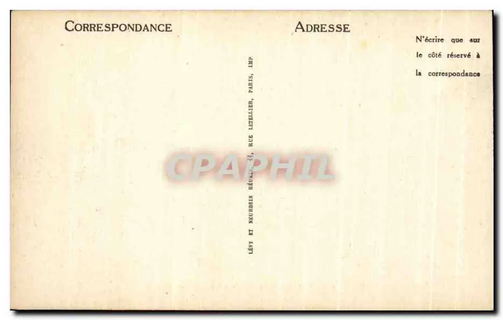 Chantilly — O Grande Parterre de Lenôtre (1665) — ND - Verso
