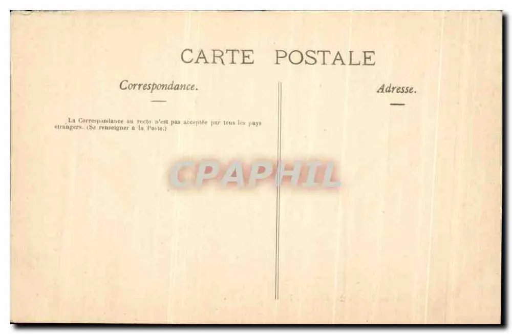 Pau — O Castelo, Fachada Principal — Les Pyrénées Illustrées, n°3 - Verso