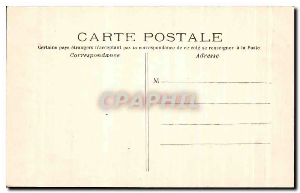 Castelo de PAU — Grande Sala — editor não identificado - Verso