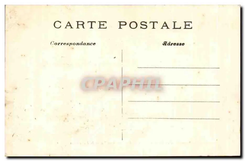 Paris (5. Arrondissement) — Rue Soufflot und der Panthéon — C. M. - Rückseite