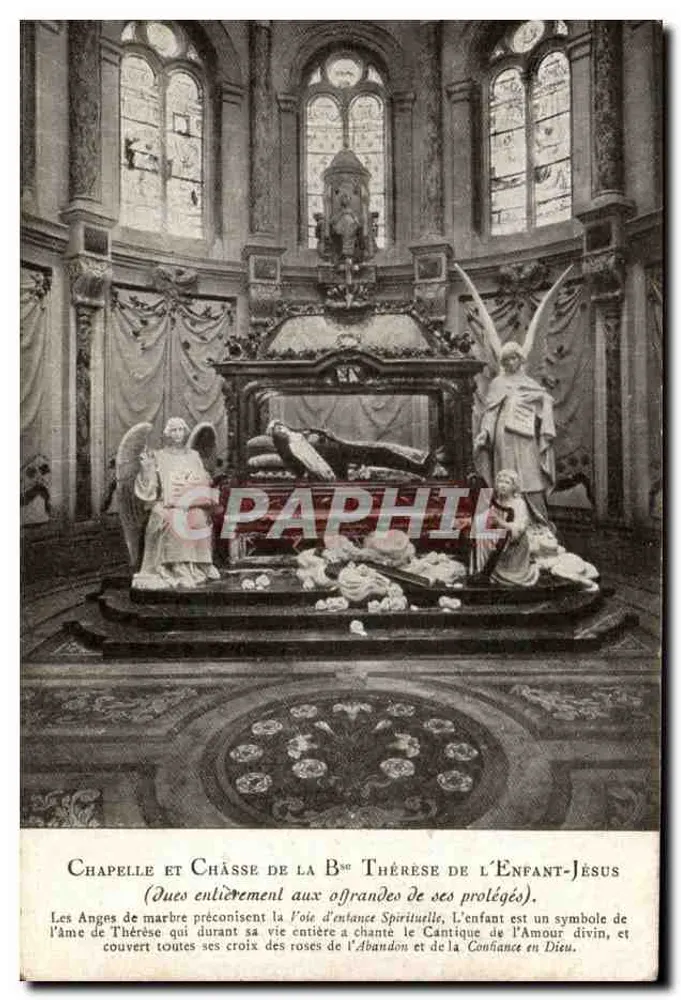 Chapelle und Châsse der Seligen Thérèse des Kindes Jesu — Verlag nicht sichtbar, Seriennummer nicht sichtbar - Vorderseite