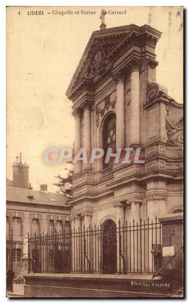 Lisieux — Capela e Estátua do Carmelo — Palácio do Rosário, n°4 - Frente