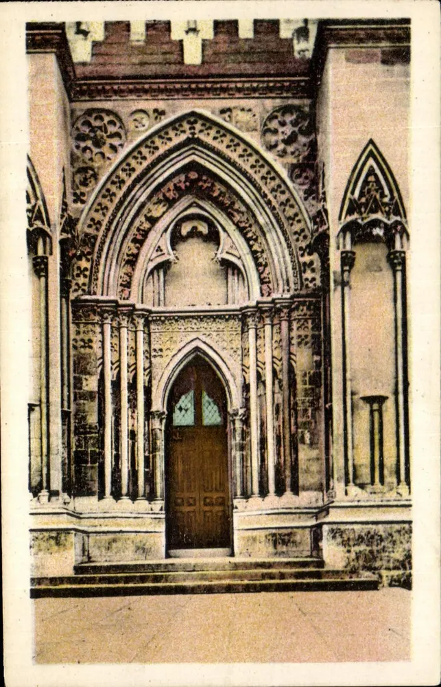 Portal der Kathedrale Saint-Pierre in Lisieux — Verlag 'Lisieux' Nr. 10 - Vorderseite