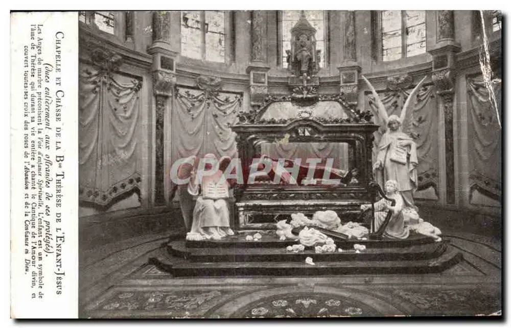 Kapelle und Reliquienschrein der Béthérèse des Kindes-Jesu — Verlag A. Gungis - Vorderseite
