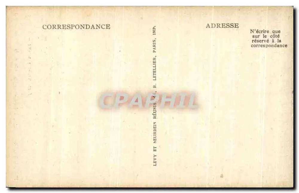 Lisieux — Kirche Saint-Pierre, Kapelle der Jungfrau — Verlag Maurice Duvex - Rückseite
