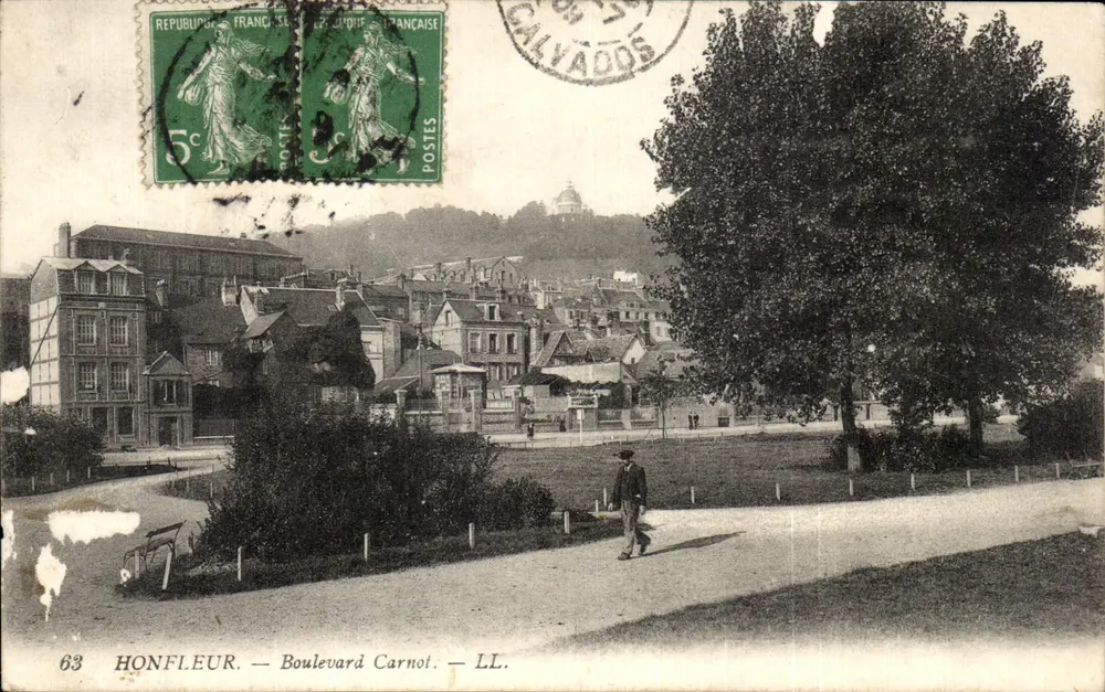 Honfleur — Boulevard Carnot — LL. — éditeur LL. - Awers