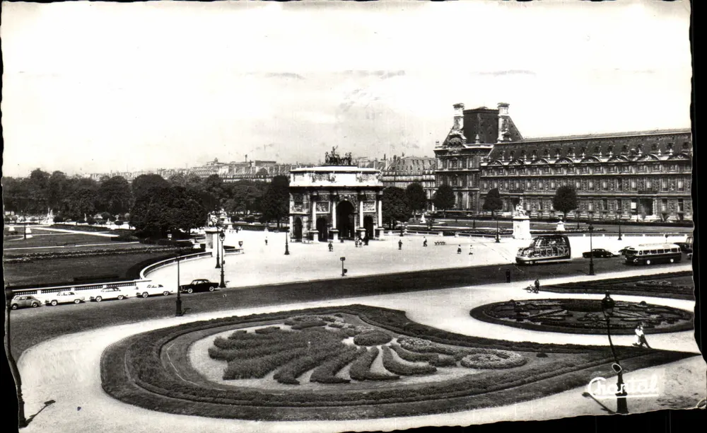 Praça da Concórdia — Arco do Triunfo do Carrossel — editor Chantal, n° 35 - Frente