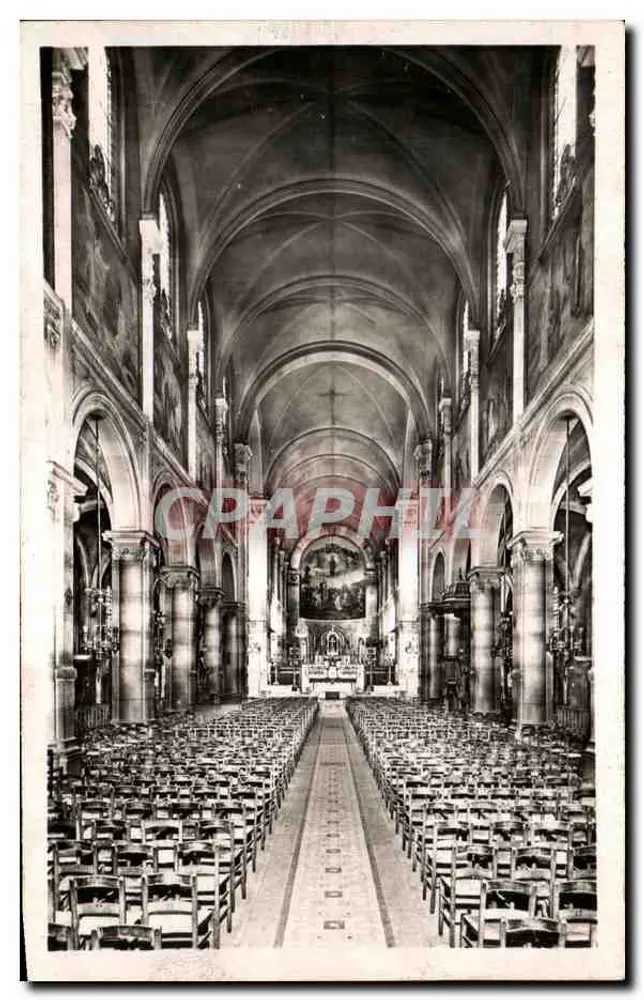 Kirche Notre-Dame-des-Champs — Kirchenschiff — Ed. Clichy W. - Vorderseite
