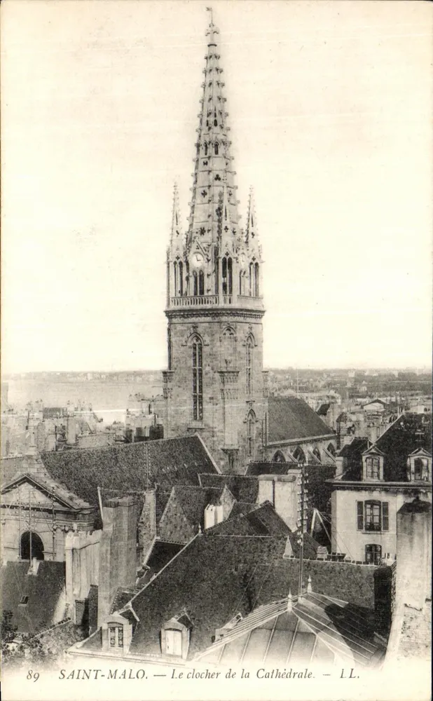Saint-Malo — Der Turm der Kathedrale — LL. Nr. 89 - Vorderseite