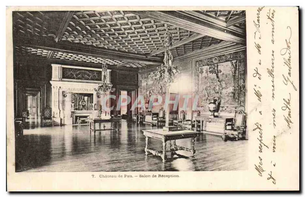 Castelo de Pau — Salão de Recepção - Frente