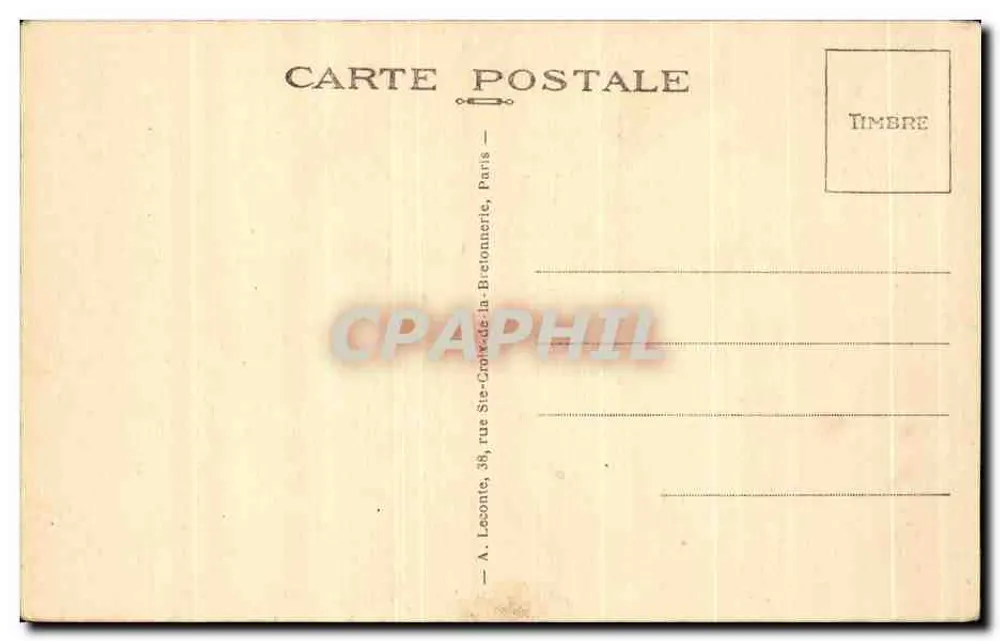 Paris — Le Pont Alexandre-III — éditeur F. Joly, n° 113 - Verso