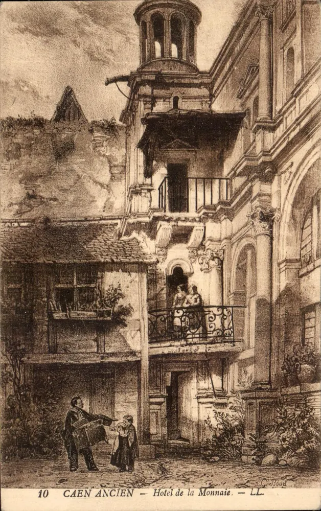 Caen Ancien — Hotel de la Monnaie — LL - Vorderseite