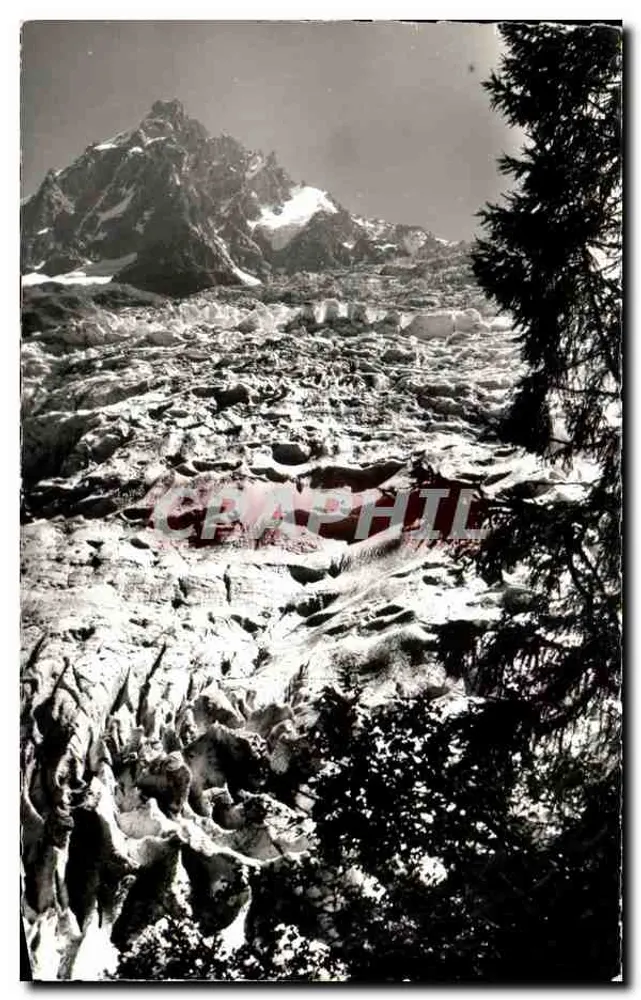 Glacier des Bossons — dominiert von der Aiguille du Midi — Éditions G. Rossagnod - Vorderseite