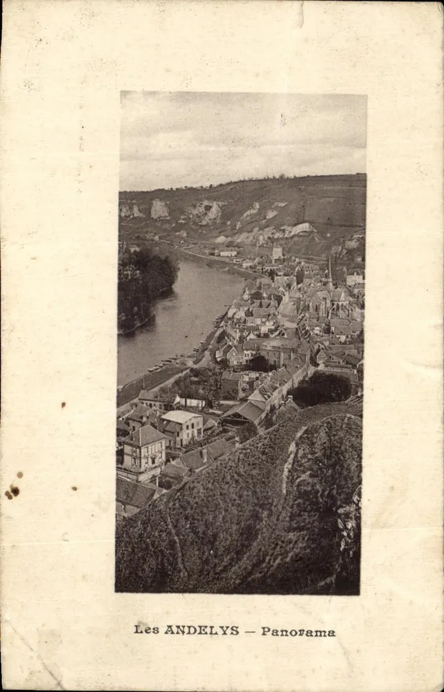 Les ANDELYS — Panorama — Édition Riché - Awers