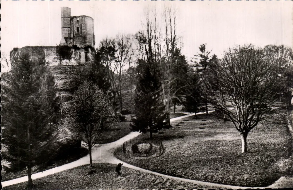 Gisors (Eure) — La Tour Saint Thomas und der Öffentliche Garten — Edition L. Tournan in Gisors - Vorderseite