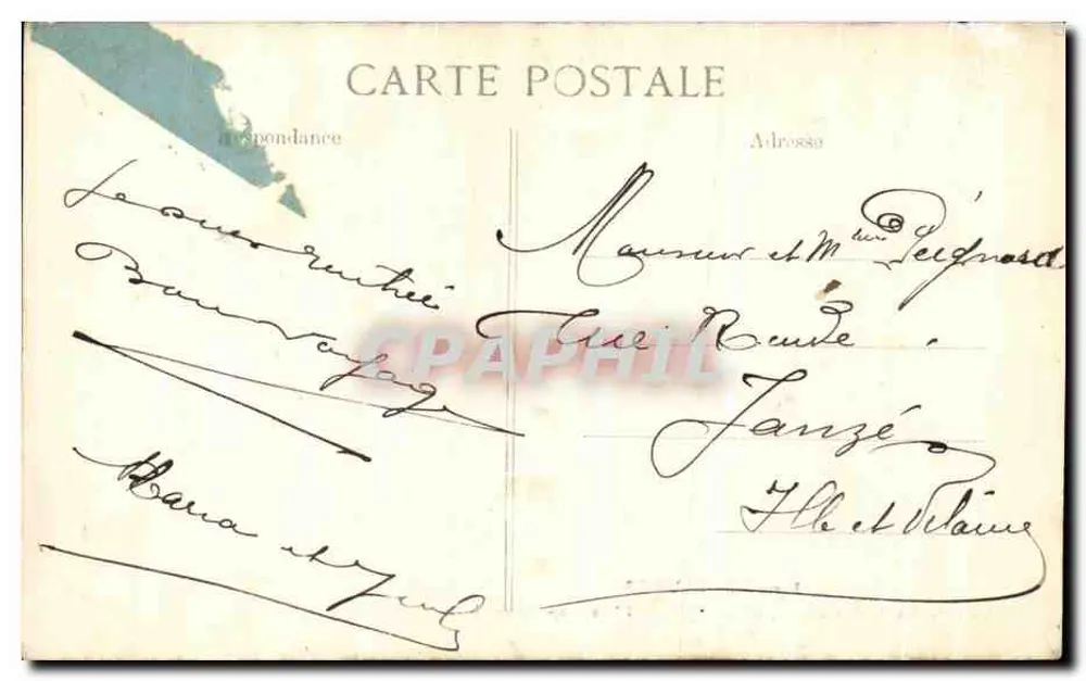 Ambassadorencar unter Napoleon I. und Napoleon III. — Versailles — Verlag G.D. Nr. 310 - Rückseite