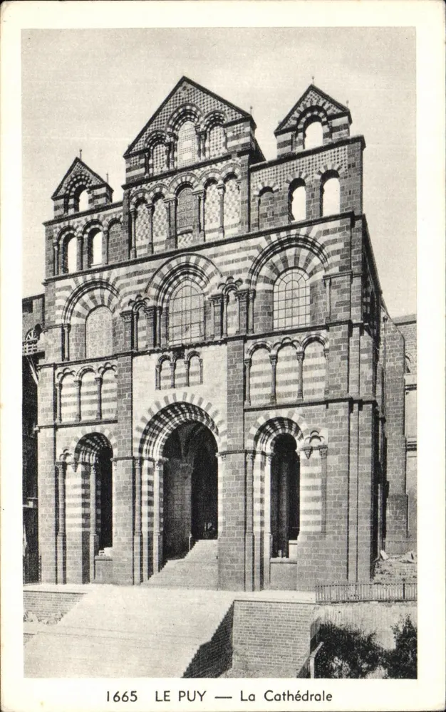 Le Puy — A Catedral — 1665 - Frente