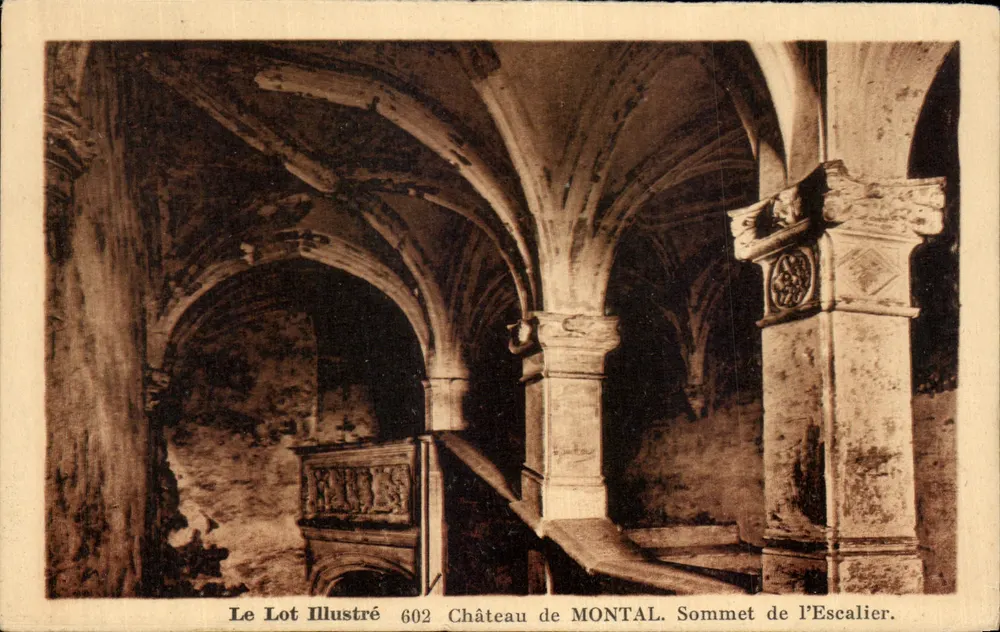 Schloss Montal — Gipfel der Treppe — Le Lot Illustré n°602 - Vorderseite