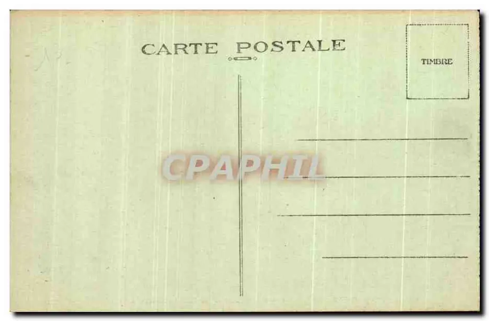 Marseille - Der monumentale Treppenaufgang der Gare Saint-Charles - A. T. - Rückseite