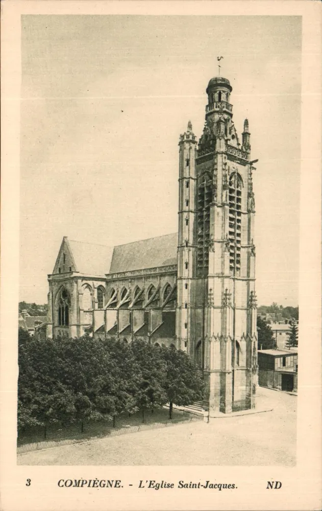कॉम्पिग्ने - सेंट-जैक्स के चर्च — एनडी - आगे