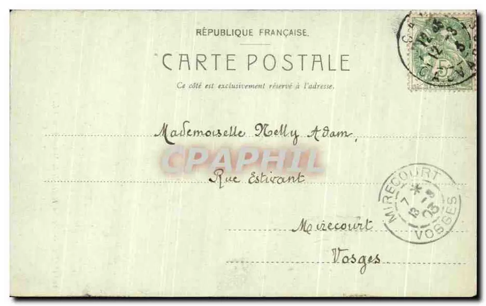 Caen — Ancien Hôtel de la Monnaie — LL. — Verleger LL, Nr. 10 - Rückseite