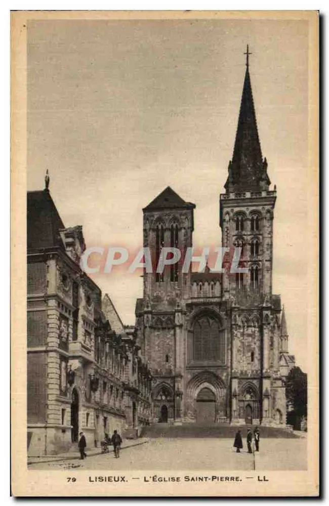 Lisieux — A Igreja de São Pedro — LL - Frente