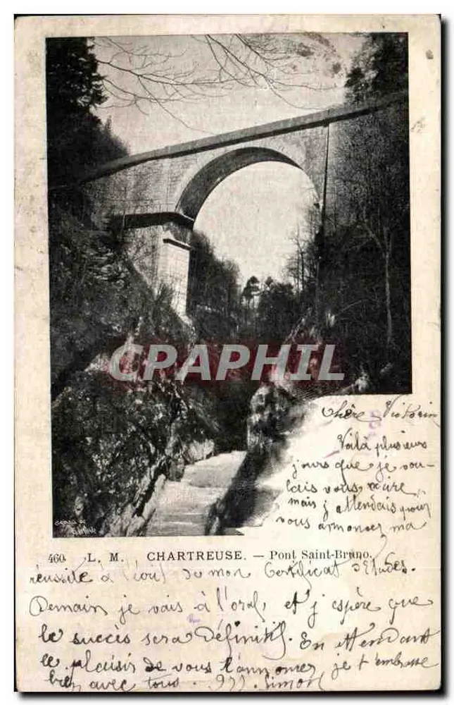 Chartreuse — Ponte Saint-Bruno — L. M. n°460 - Frente