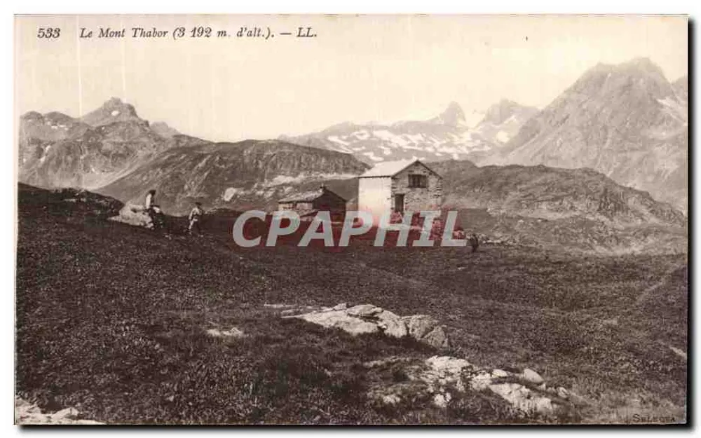 O Monte Thabor (3 192 m. de alt.) — LL. — Sallea - Frente