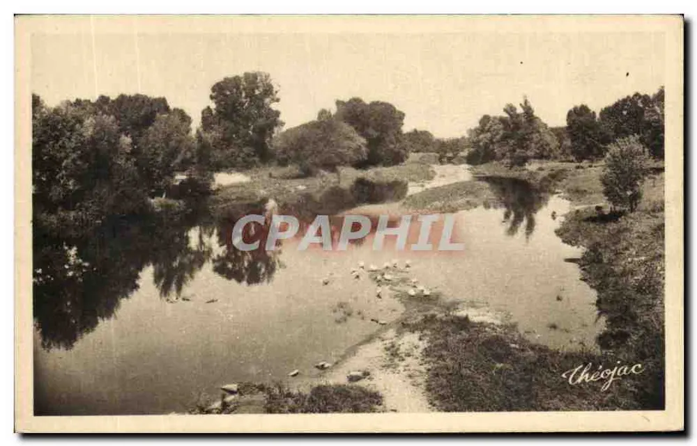 Vallon-en-Sully — Uitzicht op de Cher — Uitgever Théo Jac, n°3147 - Voorkant