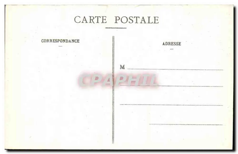 Vichy - Place Victor-Hugo — n° 596 - Achterkant