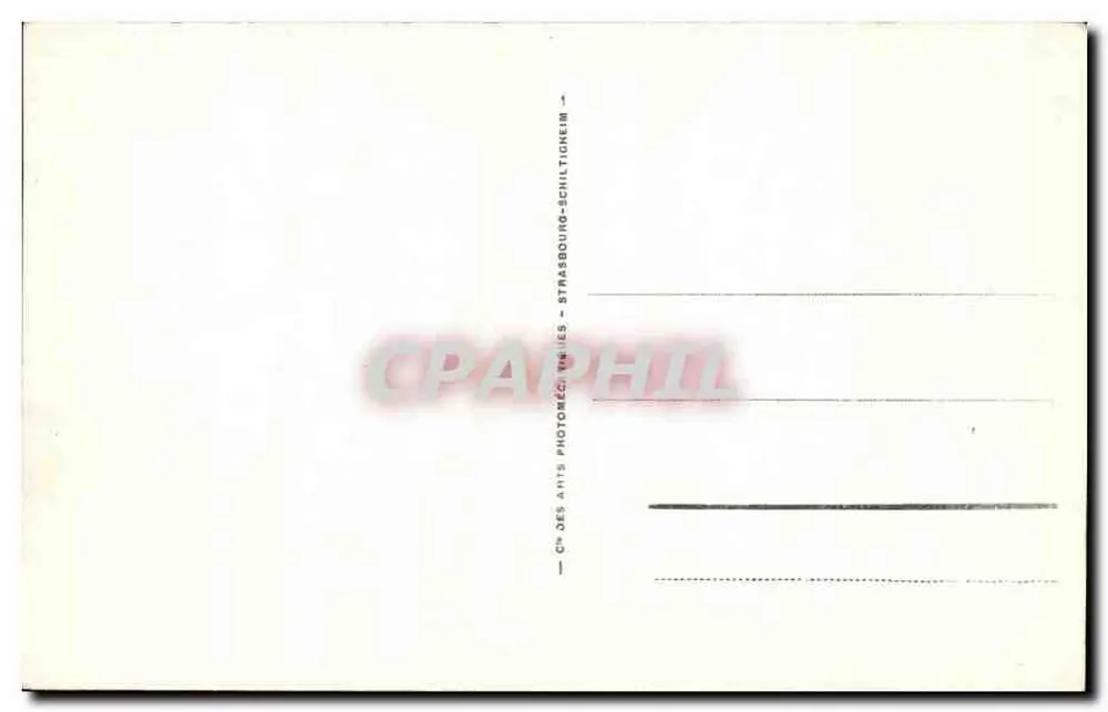 Vichy - Das Casino und die Gärten — Antike Ansichtskarte n°162 — Verlag A.P.A. - Rückseite