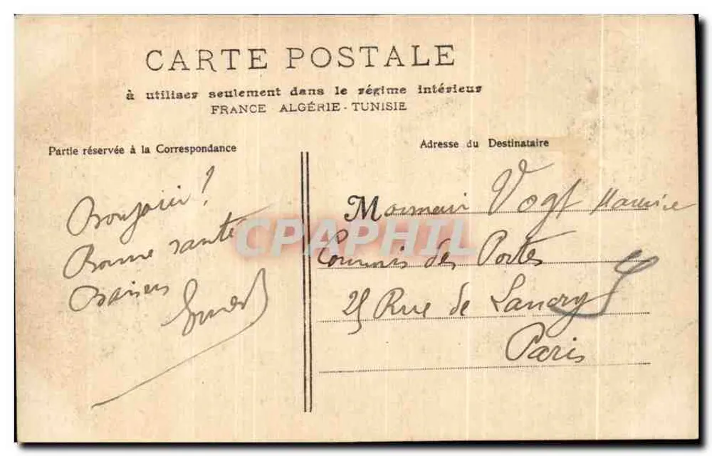 Vichy - 54 - Ein Eckchen des neuen Parks — L. R. Vichy - Rückseite