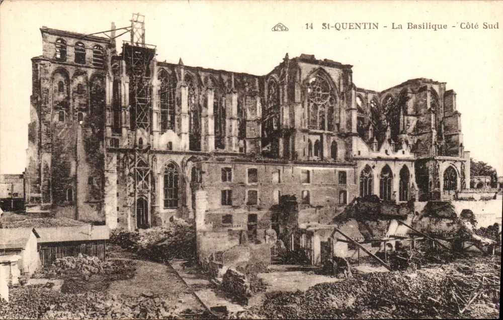 San Quintín - La Basílica - Lado Sur - Anverso