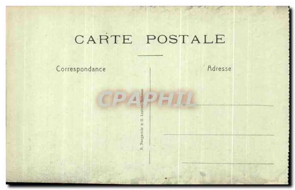 Saint-Pierre-Aigle — Nas Ruínas — B. Nourgrede & H. Lestrait, Sussaons - Verso