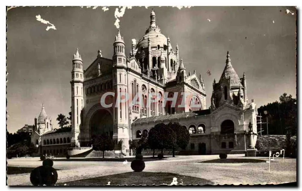 La Basilique du Sacré-Cœur — vue générale — Les Éditions d'Art Mondial de Piété et de Tourisme, B 109 - Awers