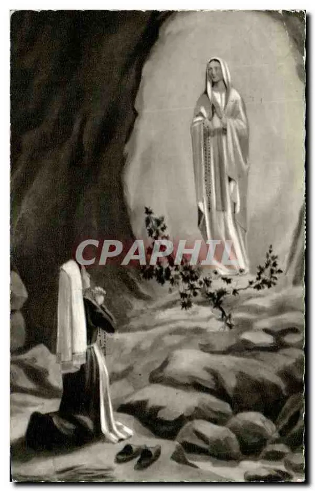 Verschijning van de Heilige Maagd aan Bernadette — Lourdes — Franse Editie - Voorkant